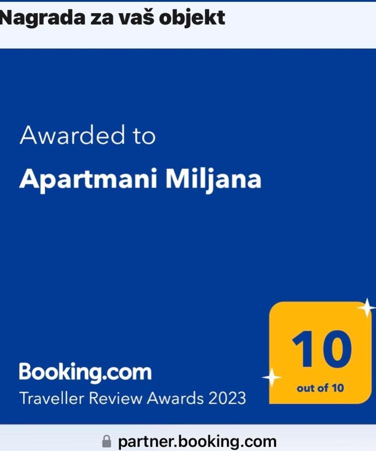 Apartmani Miljana Bar Exterior foto